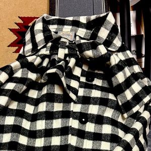 Very cute & classy, Black&white checks jacket for sale!